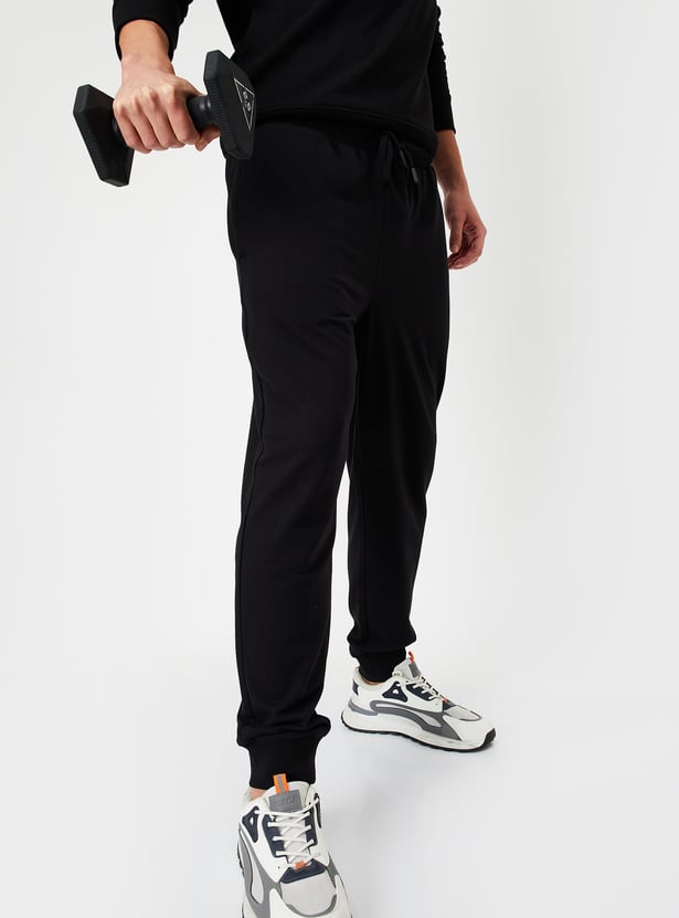 Men Solid Athleisure Joggers