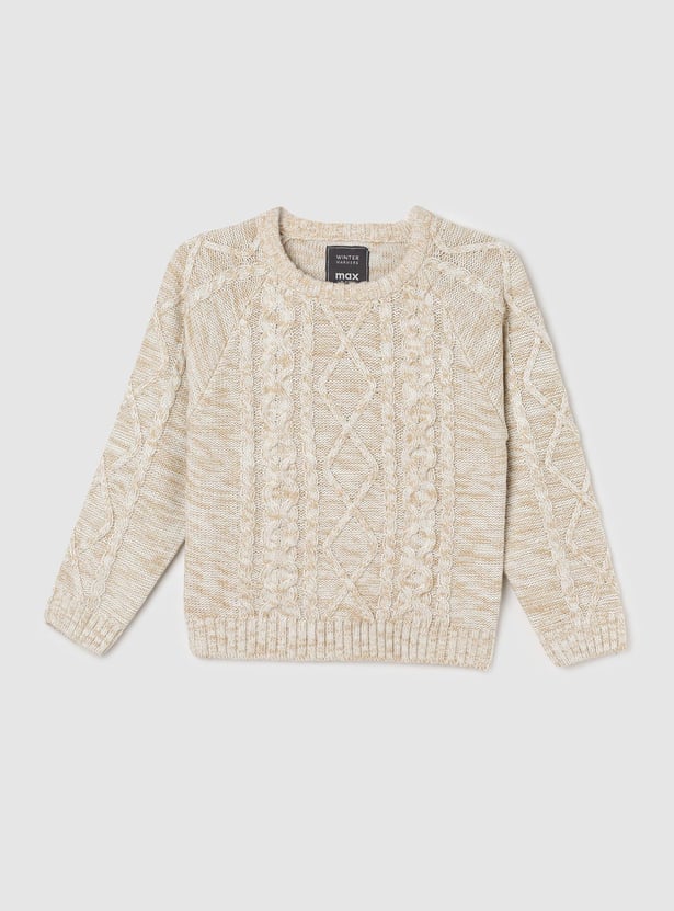 Boys Cable Knit Sweater