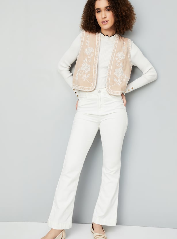 Women Embroidered Waistcoat