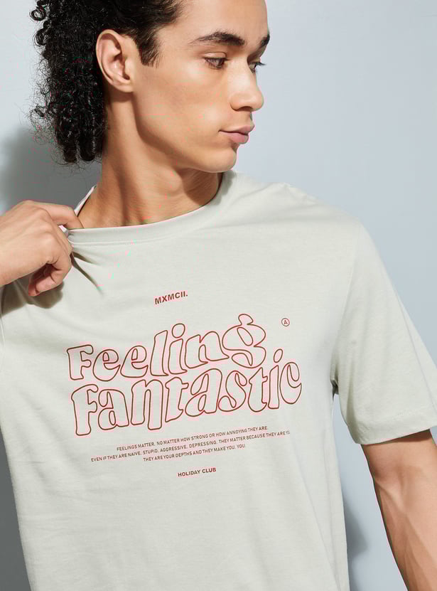 Men Graphic Printed T-shirt